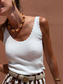 Esther Top - White
