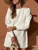 Robe Henriette - Blanc
