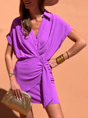 Robe Adnée - Mauve