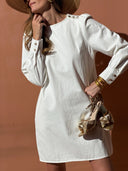 Robe Henriette - Blanc