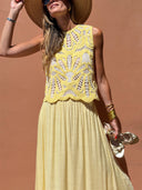 Top Sylvia - Jaune