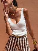 Esther Top - White