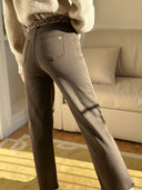 Jeans Scarlett - Chocolat