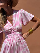 Robe Colombine - Rose