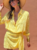 Constance Dress - Yellow