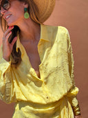 Constance Dress - Yellow