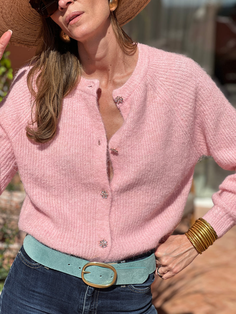 Oxane Cardigan - Pink