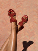 Sandales Suzie - Brique