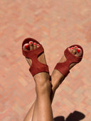 Sandales Suzie - Brique