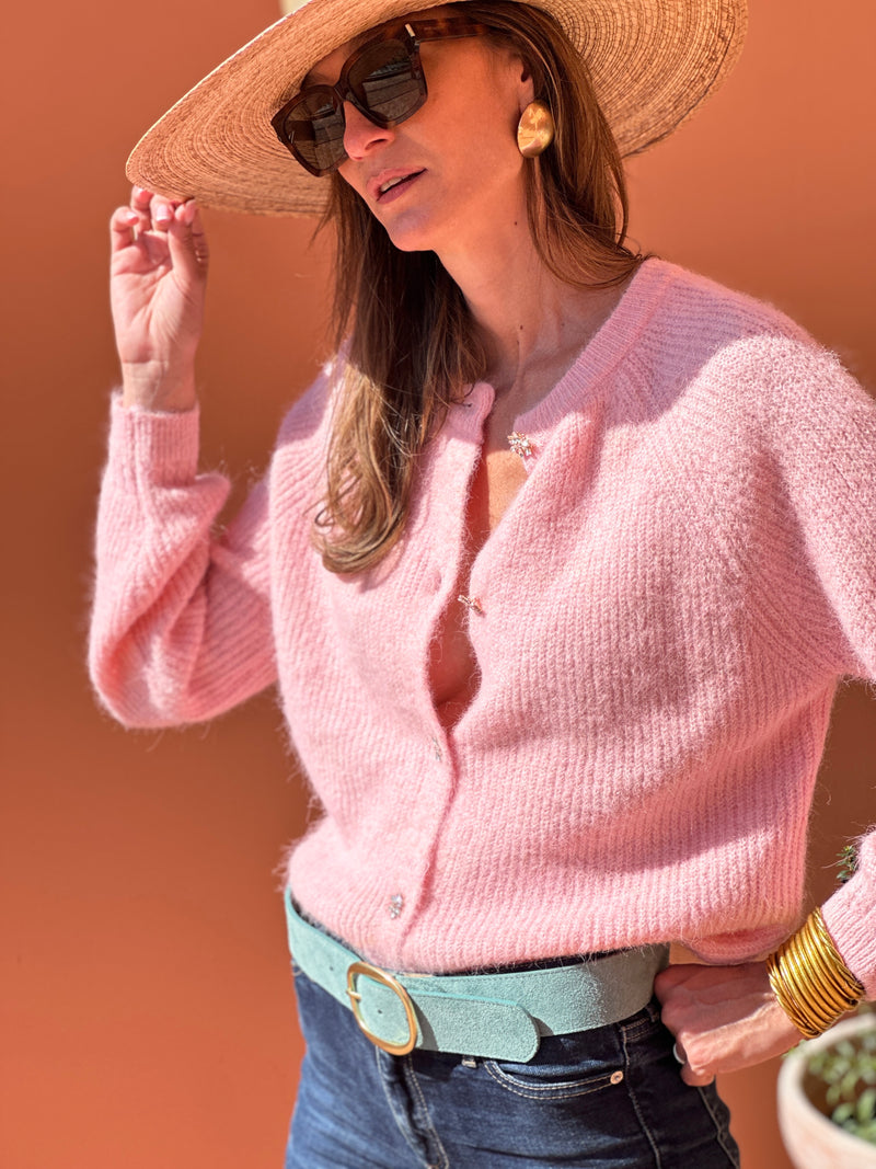 Cardigan Oxane - Rose