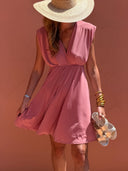 Robe Adélaide Courte - Rose
