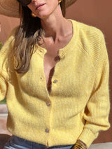 Oxane Cardigan - Yellow