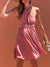 Robe Adélaide Courte - Rose