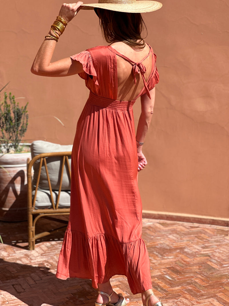 Appoline Dress - Terracotta