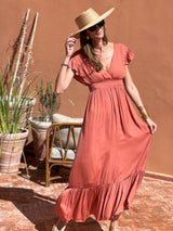 Robe Appoline - Terracotta