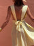 Robe Adélaide Courte - Jaune