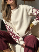 Ysabella Sweatshirt - Beige