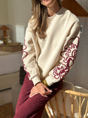 Ysabella Sweatshirt - Beige
