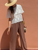 Andrina Pants - Chestnut