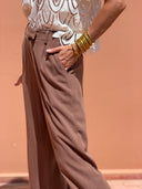 Andrina Pants - Chestnut