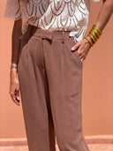 Andrina Pants - Chestnut