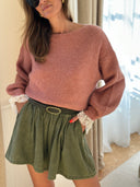 Short Amalia - Kaki Délavé