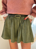 Short Amalia - Kaki Délavé