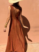 Robe Oriane - Terracotta