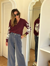 Cardigan leopoldine