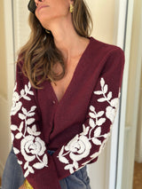 Cardigan leopoldine