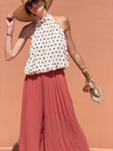 Pantalon Cléore - Terracotta