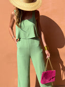 Andrea Jumpsuit - Water Green
