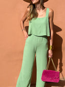 Andrea Jumpsuit - Water Green