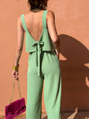 Andrea Jumpsuit - Water Green