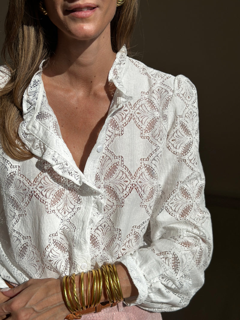 Gabrielle Lace Blouse