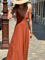 Victoire Dress - Terracotta