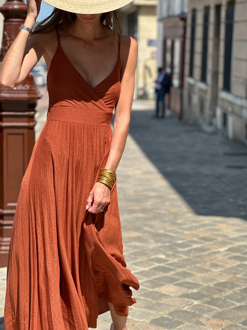 Victoire Dress - Terracotta