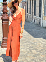 Victoire Dress - Terracotta