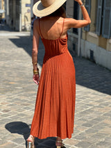 Victoire Dress - Terracotta