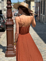 Victoire Dress - Terracotta