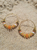 Boucles India - Orange
