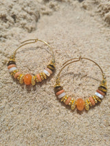 Boucles India - Orange