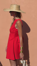 Robe Léonie - Rouge