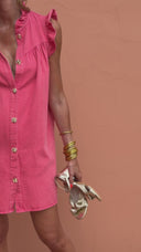Robe Octavine - Corail