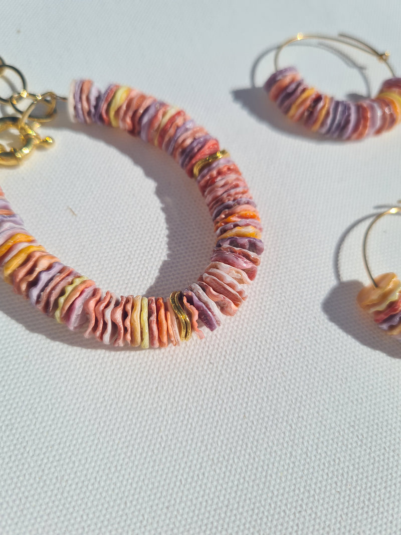 Coral Earrings