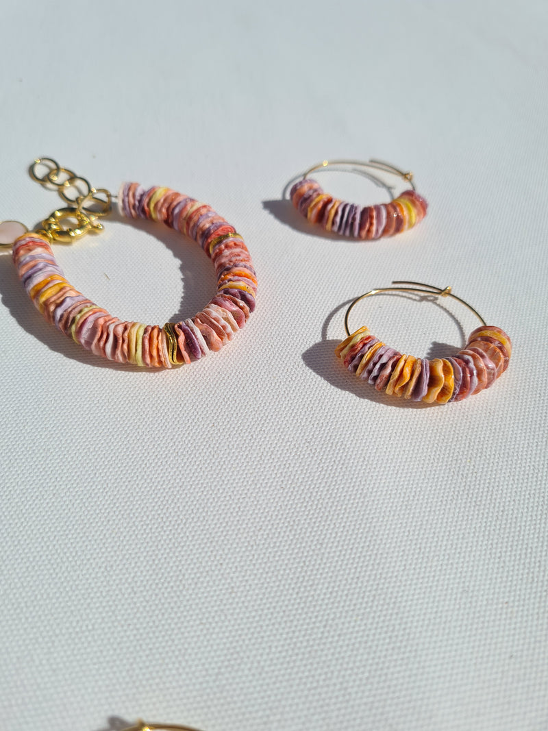 Coral Earrings