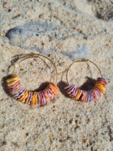 Coral Earrings