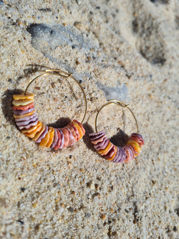 Coral Earrings