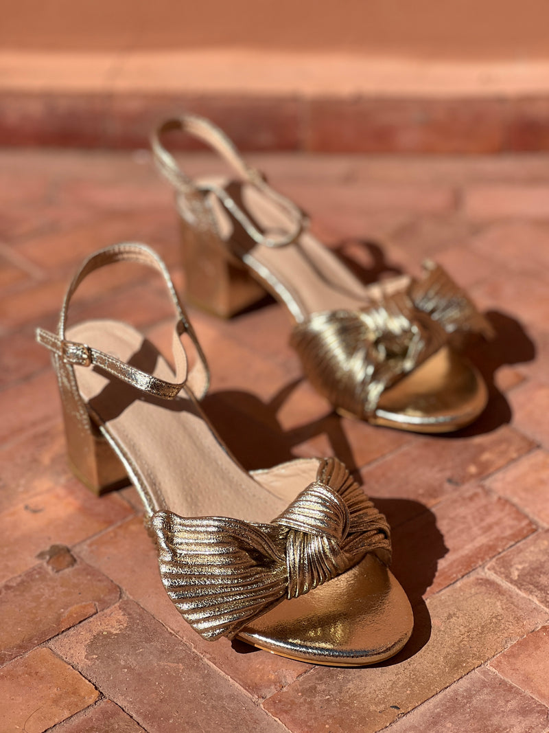 Ariane Sandals - Gold