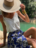 Top Quitterie - White